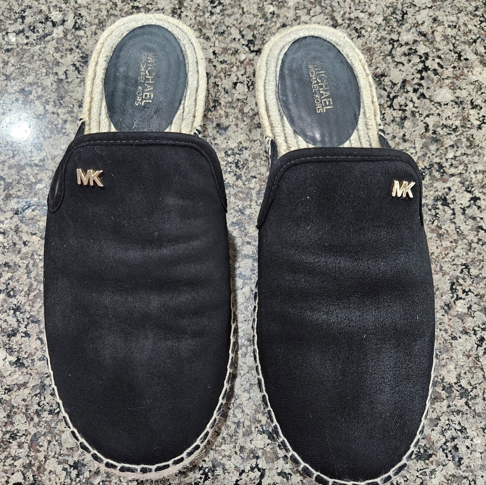 Michael Kors espadrille slides